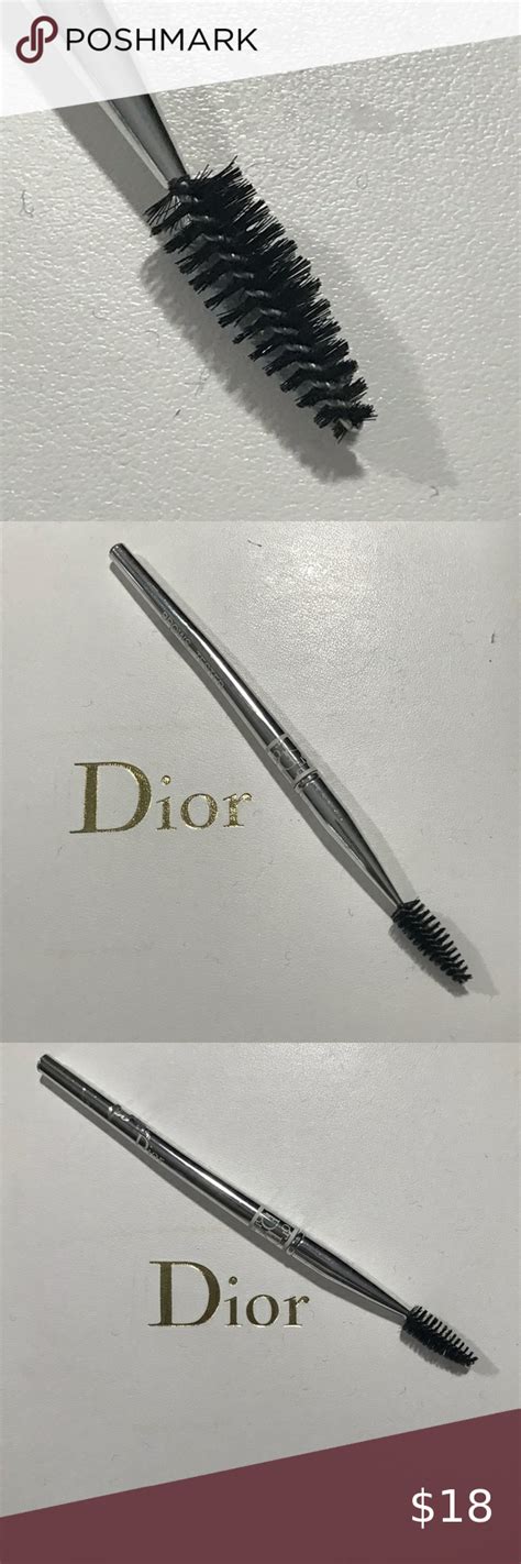 dior makeup brush cleaner|dior backstage makeup eyebrow brush.